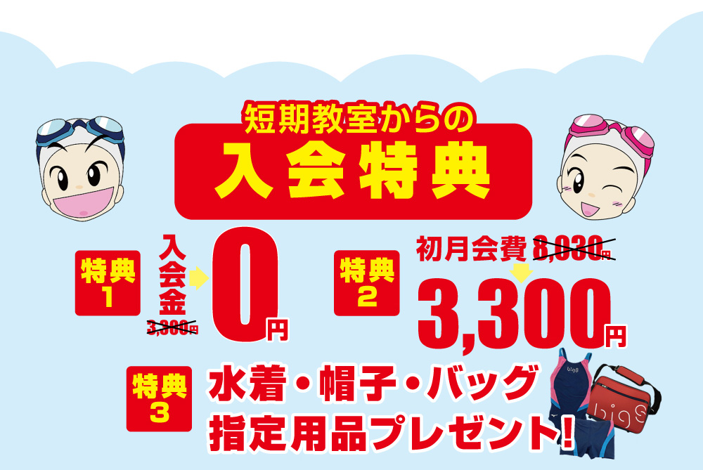 入会特典